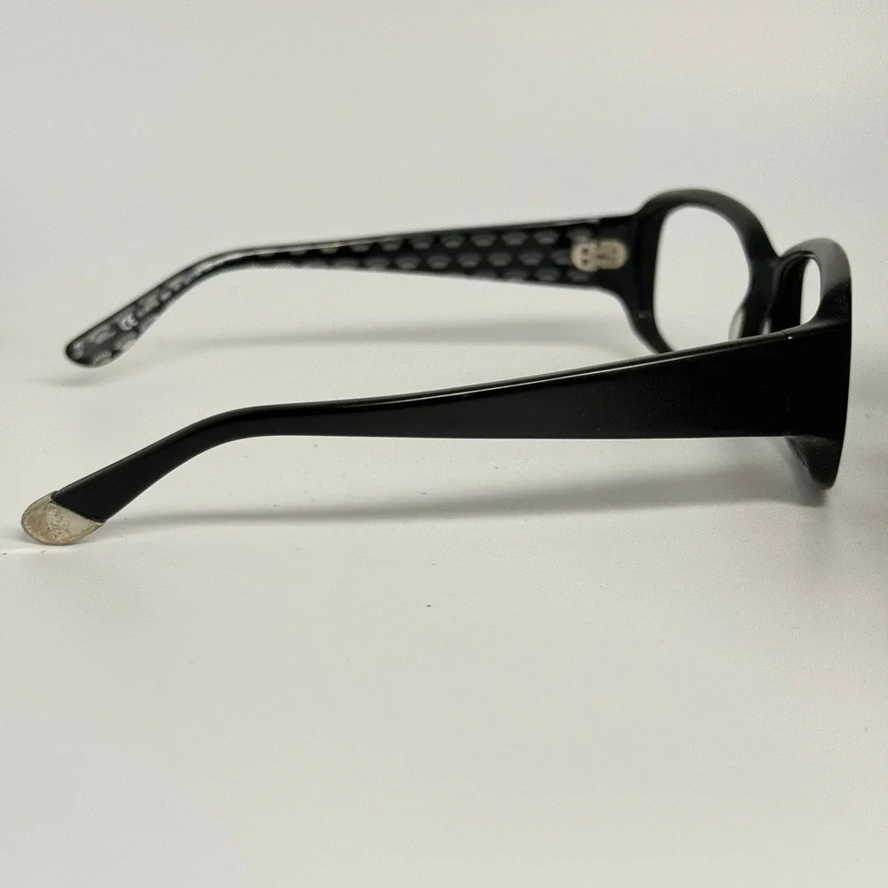 Juicy Couture JU 507/S 0807 Y7 Black Eyeglasses Frames 53-16-135 Crown Detail